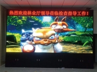 浙江紹興某政府機(jī)關(guān)液晶拼接屏